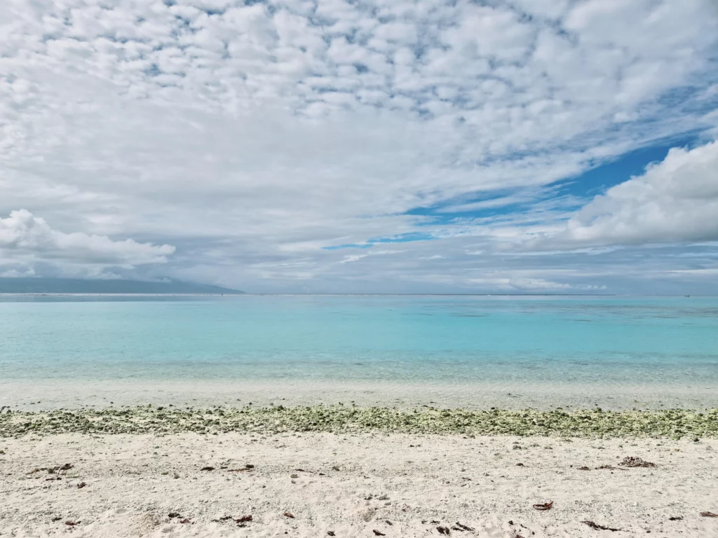plage temea moorea voyage polynésie française