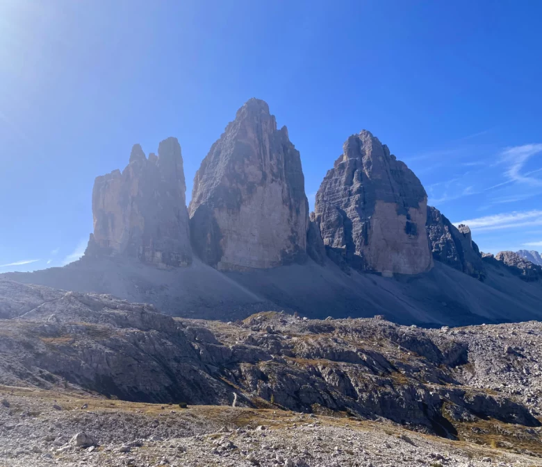 7 jours pour visiter les dolomites randonnée tre cimes