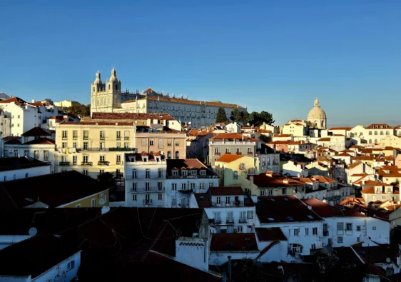 visiter lisbonne en 3 jours - vue Miradouro Santa Luzia