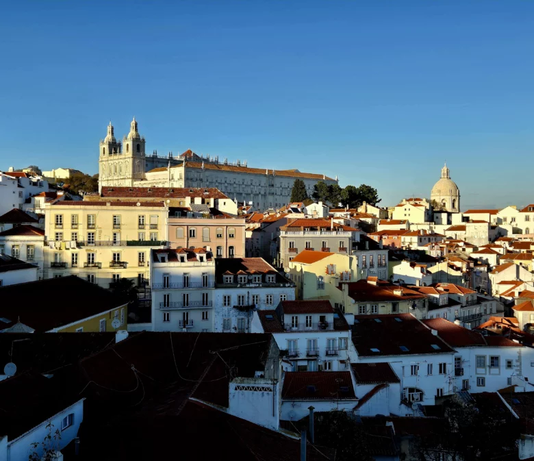visiter lisbonne en 3 jours - vue Miradouro Santa Luzia
